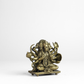 Sitting Panchmukhi Hanuman Panchloha Idol | Size 5 cm | Approx 150 Gram | Handmade Hindu Religious Statue for Home Temple and Pooja