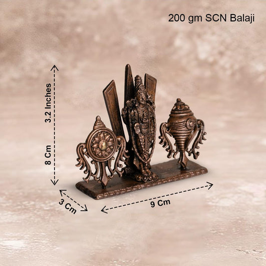 Balaji Idol 200gm, Pure Copper