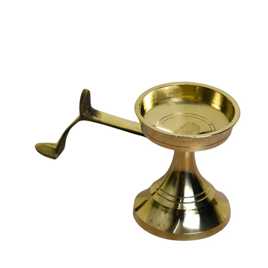 Pure Brass GOL Aarti Stand | 3 Inches, 200gm