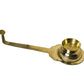 Pure Brass Ledle Aarti | Traditional Dhoop Aarti Stand | Pooja Essential for Home Temple Rituals (173 Grams, Pack of 1 Piece)