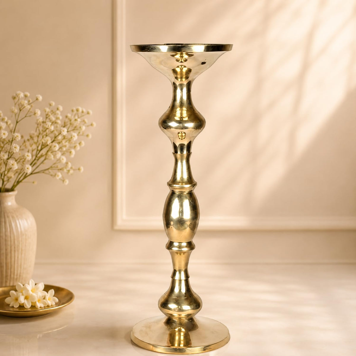 Brass Urli/Uruli Stand 40cm, 60cm Height