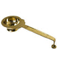 Pure Brass Ledle Aarti | Traditional Dhoop Aarti Stand | Pooja Essential for Home Temple Rituals (173 Grams, Pack of 1 Piece)