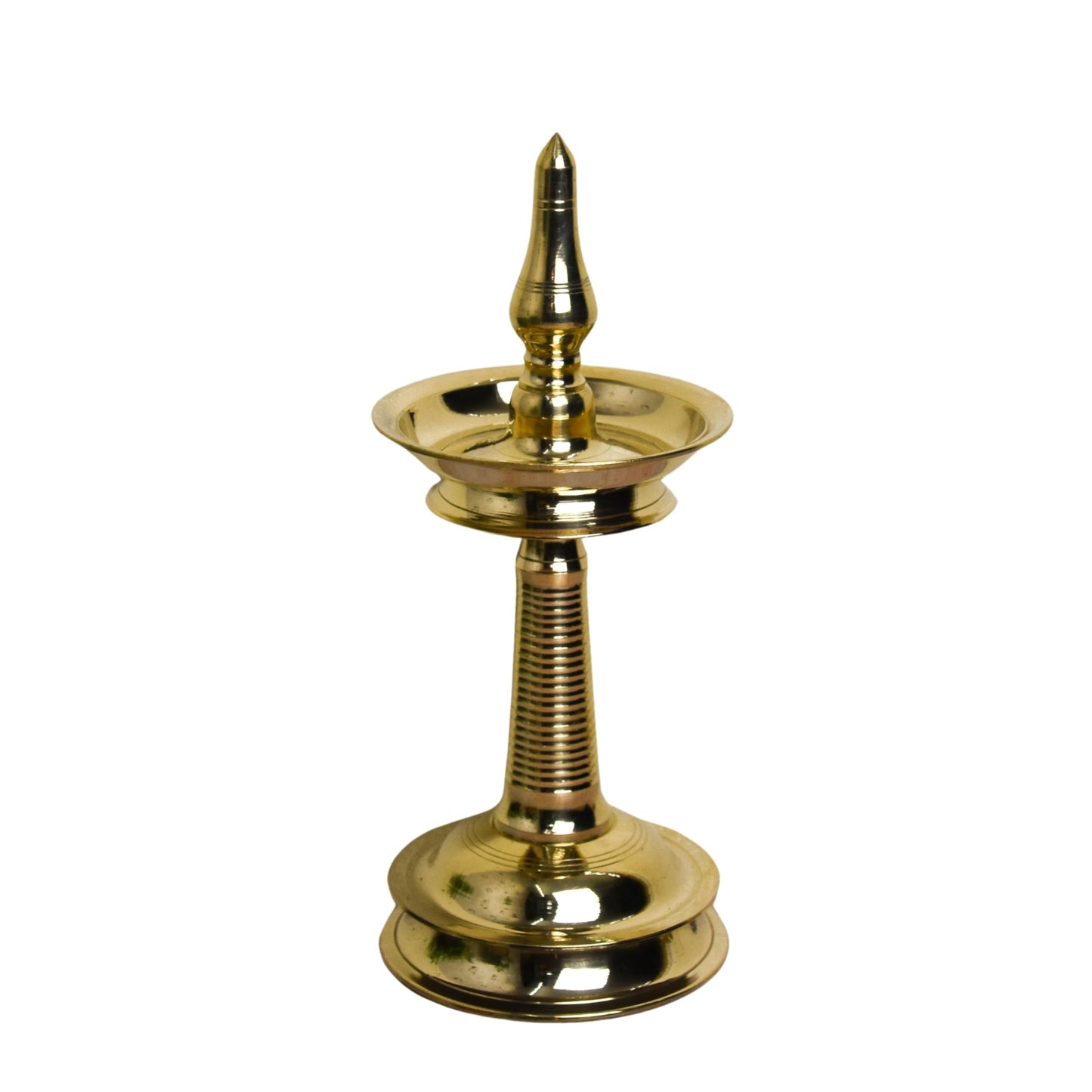 Brass Kerala AKP Diya | 11 Inches | Brass Colour | Pack of 1 Piece