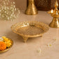 Brass Chowki for God Idols | 5-Inch | Heavy-Duty 220 gm Stand