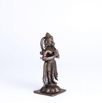 Hanuman Idol | 130 gm,7.5 inches  Hanuman New Model  | Standing Bajrangbali Murti for Pooja Room