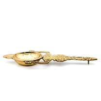 Fancy Kapoor Aarti Brass Oil Lamp | 26x11 cm, 240 gm Traditional Handcrafted Pooja Diya for Mandir & Festivals