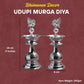 Udupi Murga Diya 7 Inch | Traditional Metal Peacock Oil Lamp