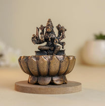 Varahi Urli 160gm | 2.3-Inch Handmade Copper Idol | Patina Antique Finish | Varahi Amman Urli for Pooja Ghar