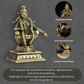 260 gm Ayyappa Panchloha Idol 8 cm Height | Solid Panchaloha God Statue for Home Pooja, Temple, Office & Gifting