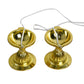Pure Brass LED Bulb Light Electric Kuber Diya | 2.25 Inches, 200gm
