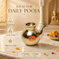 Brass Gokarna Kindi | Lota | Lutiya | Pooja Kalash for Pooja Room Decor, 3 inches, 220gm