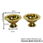 Brass Chandra Mukhi Akhand Nanda Pyali Deep | 1.75 Inches (Pack of 1 Pair)