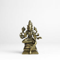 Varahi Amman Panchaloha Idol | Handcrafted Mini Brass Finish | 7 cm | 140G | Hindu Goddess Idol