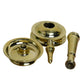 Brass Kerala AKP Diya | 11 Inches | Brass Colour | Pack of 1 Piece