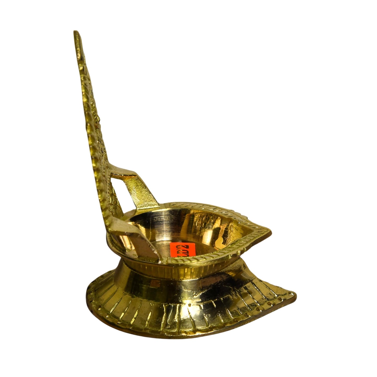 Brass Laxmi Gold Diya | 5 Inches | 240g