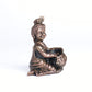 Bal Krishna Idol with Matki | 200 gm ,6.5 inches Krishna Murti | Antique Finish Metal God Statue for Home Temple