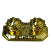 Brass Roli Kumkum Chawal Box Set | 2 Inches | 70g