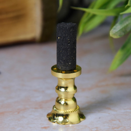 Pure Brass Agarbatti Stand | Dhoop Holder for Pooja | 1.5 Inches | 35 gm | 1 Pc