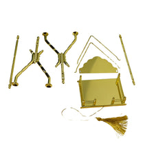 Pure Brass Jhula for Laddu Gopal | Bal Krishna Swing | 4x3 Inches