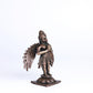 Garuda Idol | 150 gm, 8 inches  New Model | Antique Finish Metal God Statue for Home Temple | Standing Garuda Murti for Pooja Room, Vastu Decor & Spiritual Gift
