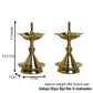 Pure Brass Udupi Special Diya | 5-Inch | Antique Brass Finish