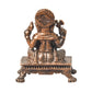 Copper Ganesha Idol, 1.6 Inc, 45g, Patina Antique Finish, 1 Pc