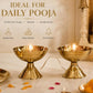 Electric Bulb Lights Diya | Deep | Deepak for Pooja | Puja | Mandir | Diwali Festival Decoration | Pair |