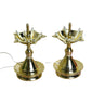 Brass LED Bulb Light Electric Udupi Diya (5 inches, 260 gm)