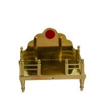 Pure Brass Singhasan for Laddu Gopal | 3.25 Inches | 125gm
