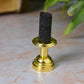 1.25-Inch Brass Agarbatti & Dhoop Holder (50g, 1 Piece)