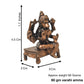 Copper Varahi Amman Idol with Patina Antique Finish, 1.7-Inch