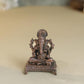 Peeta Ganesha Idol | 60 gm Brass ,5 inches Finish Ganpati Murti | Sitting Ganesh Statue for Home Temple