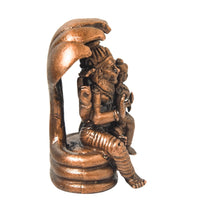Copper Lakshmi Narasimha Idol with Snake, 120g, 2-Inch, Pack of 1