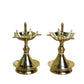 Brass LED Bulb Light Electric Udupi Diya (5 inches, 260 gm)