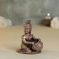Bal Krishna Idol with Matki | 200 gm ,6.5 inches Krishna Murti | Antique Finish Metal God Statue for Home Temple