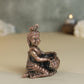Bal Krishna Idol with Matki | 200 gm ,6.5 inches Krishna Murti | Antique Finish Metal God Statue for Home Temple