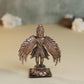 Garuda Idol | 150 gm, 8 inches  New Model | Antique Finish Metal God Statue for Home Temple | Standing Garuda Murti for Pooja Room, Vastu Decor & Spiritual Gift