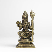 240 gm Rajarajeshwari Panchloha Idol | 3 Inches Height | Handmade Traditional Goddess Rajarajeshwari Religious Statue