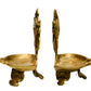 Pure Brass shanku Chakra Table Diya