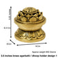Pure Brass shanku Chakra Table Diya