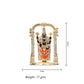 Tirupati Balaji Stone Idol | 3 Inches, Gold