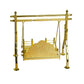 Pure Brass Jhula for Laddu Gopal | Bal Krishna Swing | 4x3 Inches