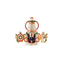 Tirupati Ring Balaji Stone Idol | 7.5 CM, Gold