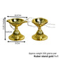 Pure Brass LED Bulb Light Electric Kuber Diya | 2.25 Inches, 200gm