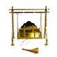Pure Brass Jhula for Laddu Gopal | Bal Krishna Swing | 4x3 Inches