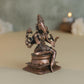 Varahi Idol | 140 gm , 7.5 inches 8 Hands Murti | Antique Finish Metal God Statue for Home Temple |