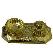 Brass Tiger Diya Agarbatti Holder with Incense Agarbatti Stand | 1.5 Inches | 50g