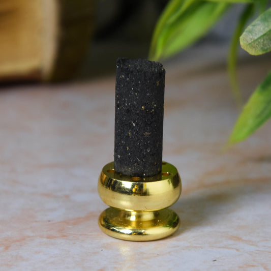 Pure Brass Agarbatti Stand | Dhoop Holder for Pooja | 0.75 Inches | 35 gm | 1 Pc