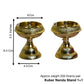Pure Brass LED Bulb Light Electric Kuber Nanda Diya | 2.5 Inches, 200gm