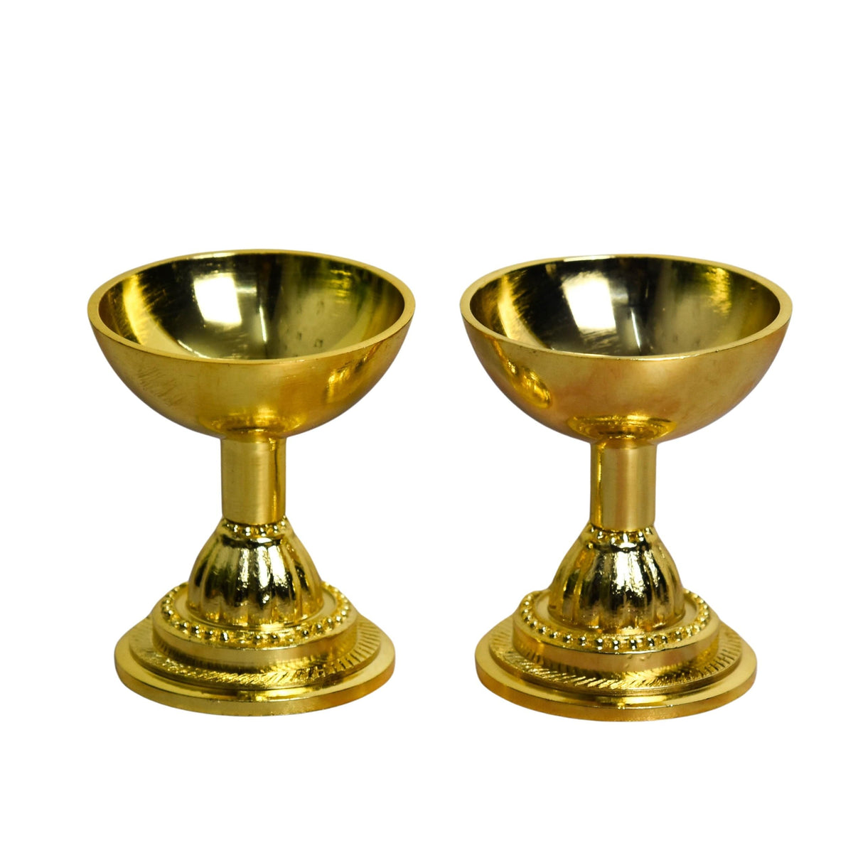Brass Neeranjan Diya | 2.2 Inches | 150 gm
